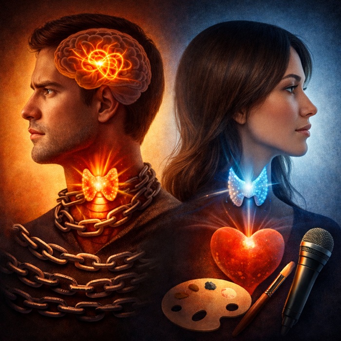 Болезни горла, щитовидной железы и нереализованный голос: когда человек не живёт своё призвание