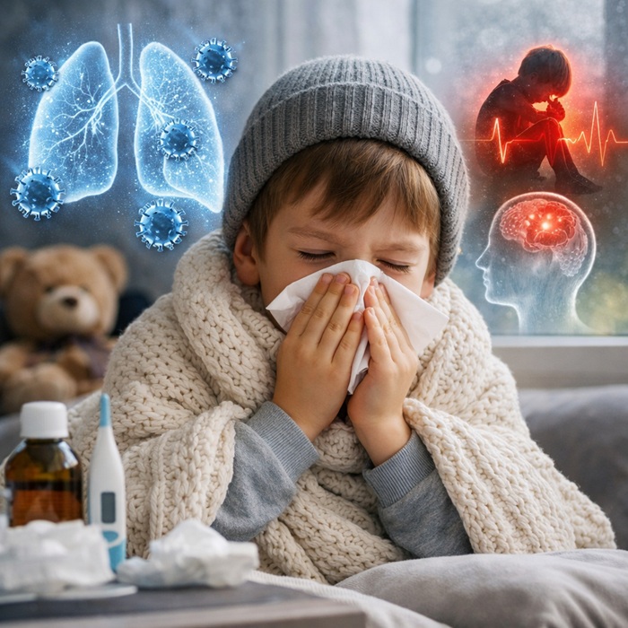 Психосоматика частых простуд у детей: роль стресса и эмоциональной нагрузки